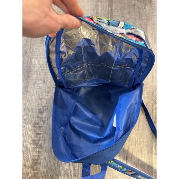 Vintage Caprisun Splash Cooler Upcycle Backpack School Bag Retro Terracycle - Picture 5 of 5